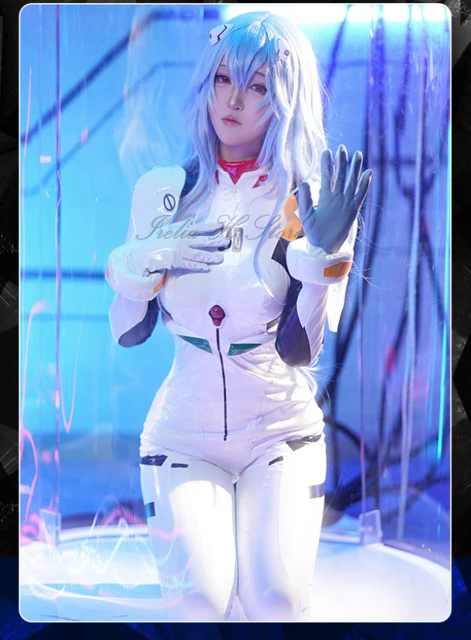 EVA 新世紀エヴァンゲリオン 綾波 レイ(あやなみ レイ) 戦闘服コスプレ+鎧
