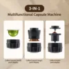Portable Coffee Machine Wireless Electric Espresso Coffee Maker for Capsule Coffee Powder Travel Camping Coffee Maker 5