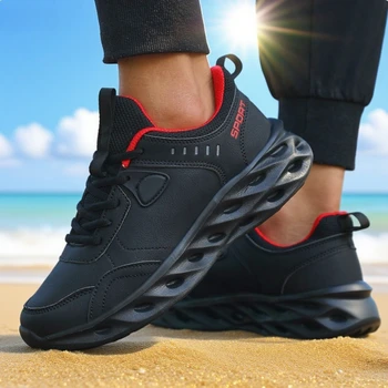 عالية الجودة النساء أحذية رياضية جديدة الانزلاق على تنفس شبكة الرجال ضوء امتصاص الصدمات تنس أحذية مشي بلون أحذية رياضية الرجال