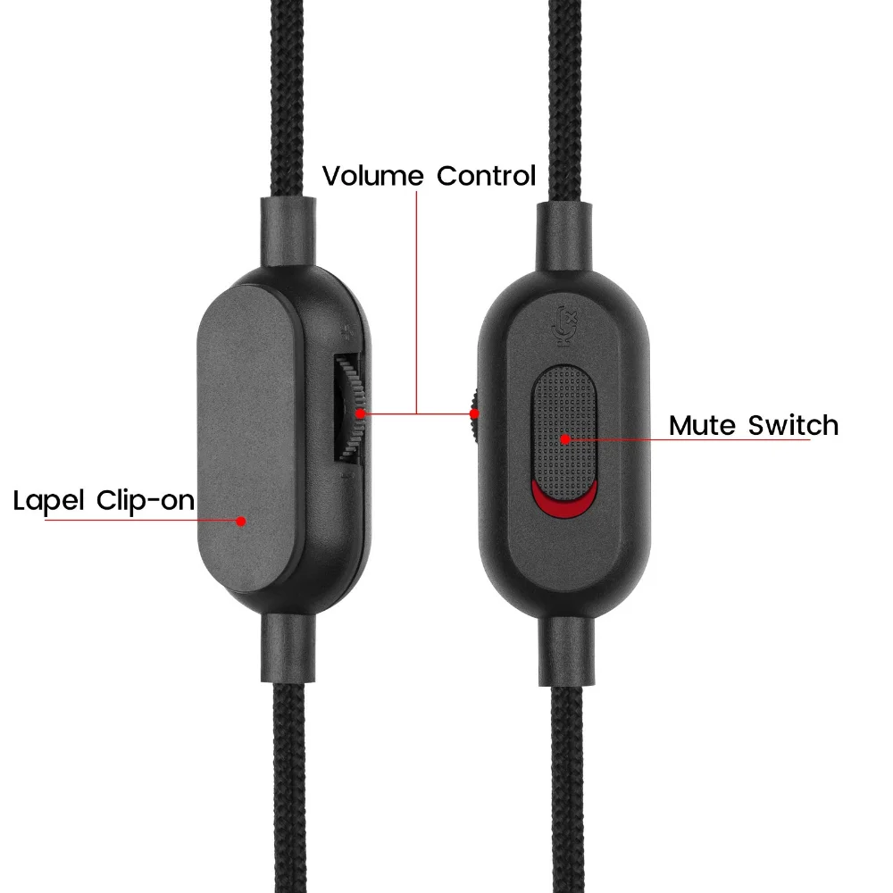OFC Replacement Braided Cable With External Microphone For Sony MDR-XB950BT MDR-XB950B1 WH-H900N MDR-XB950N1 Headphones