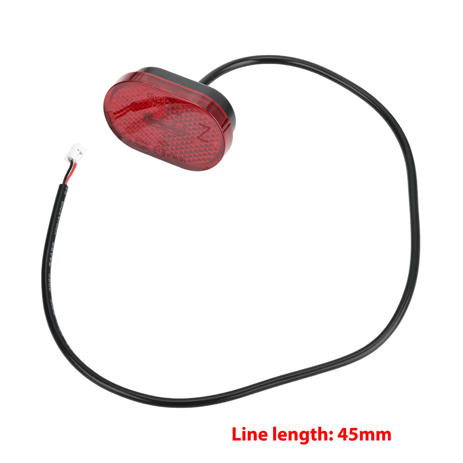 Kit Parafango Posteriore + Fanale + Manopole Freno Per Monopattino Xiaomi Mi3 Lite (Ricambio) - 2