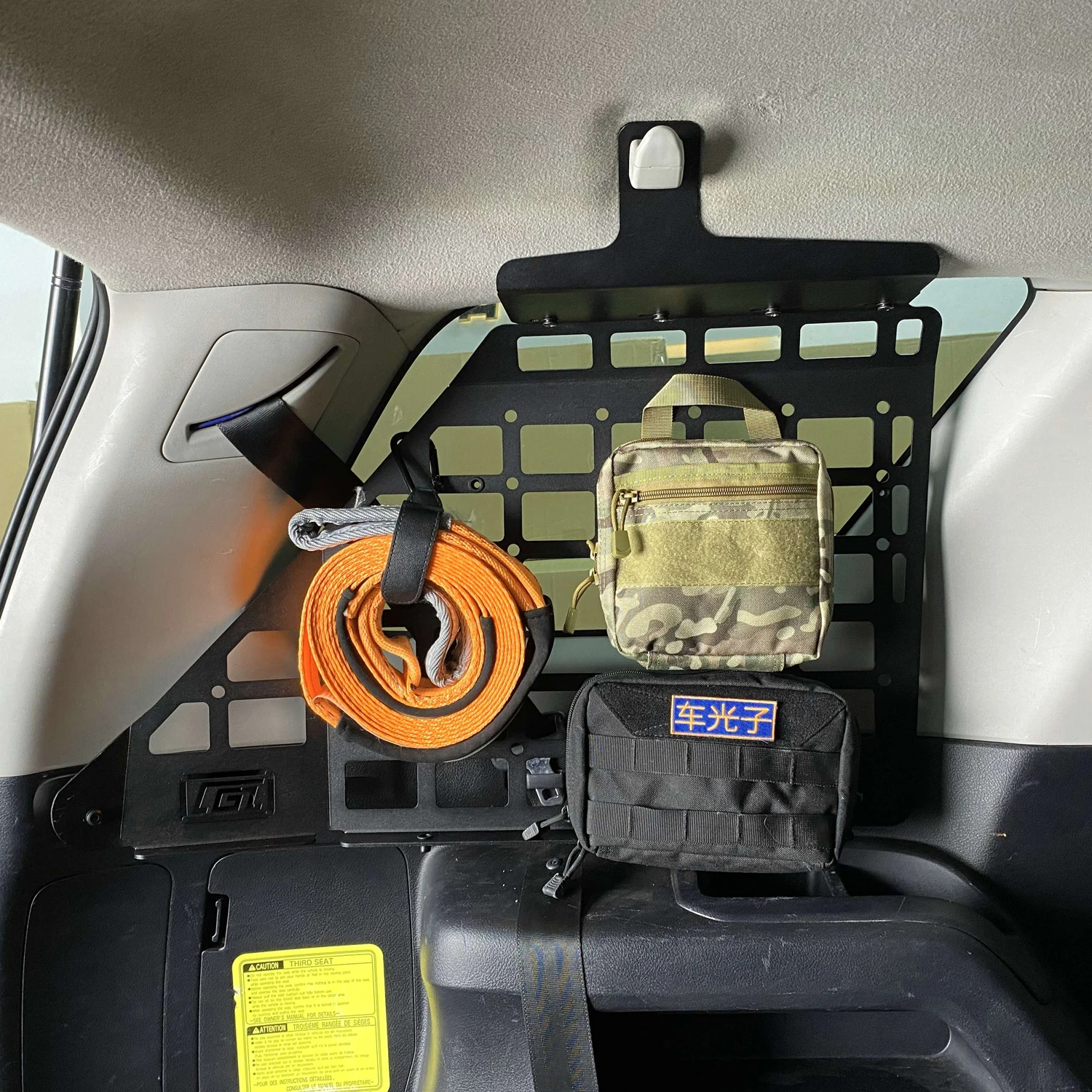 リア ラック アクセサリー 適用: トヨタ フォーランナー 2010〜 サスペンド トランク シェルフ ストレージ ブラケット 2ピース AL-RR-2951 AL リア ラック アクセサリー 適用: トヨタ フォーランナー 2010