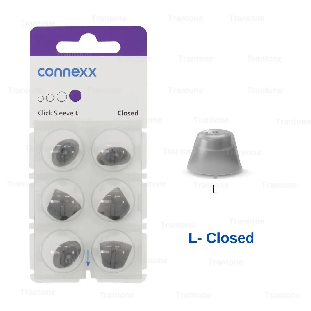 Description Picture 6 of itemSignia Rexton Vibe Hearing aid open dome connexx click sleeve closed eartips for open fit and CIC ITC ITE Hearing Aids