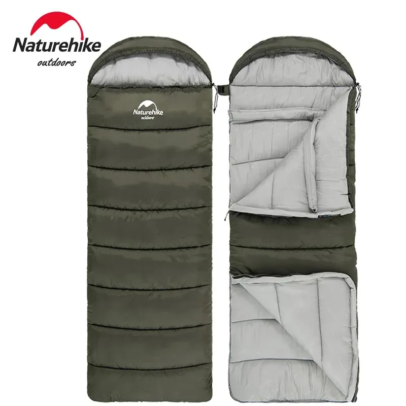 Naturehike Sac De Couchage Ultraléger En Duvet D’oie 860FP – 4 Saisons, Confort -3°C, Idéal Randonnée Et Camping