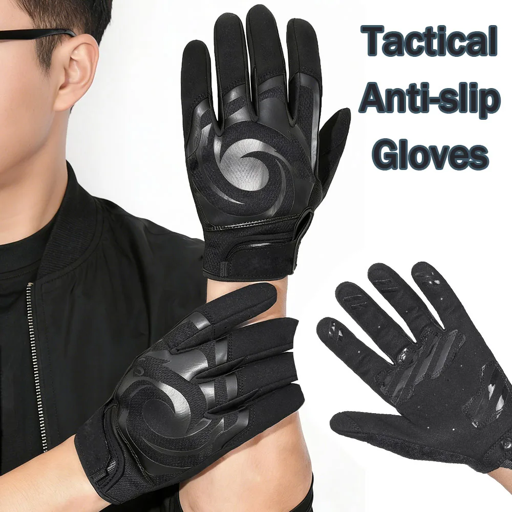 Gants tactiques anti-dérapants écran tactile protection mains pêche chasse vélo combat