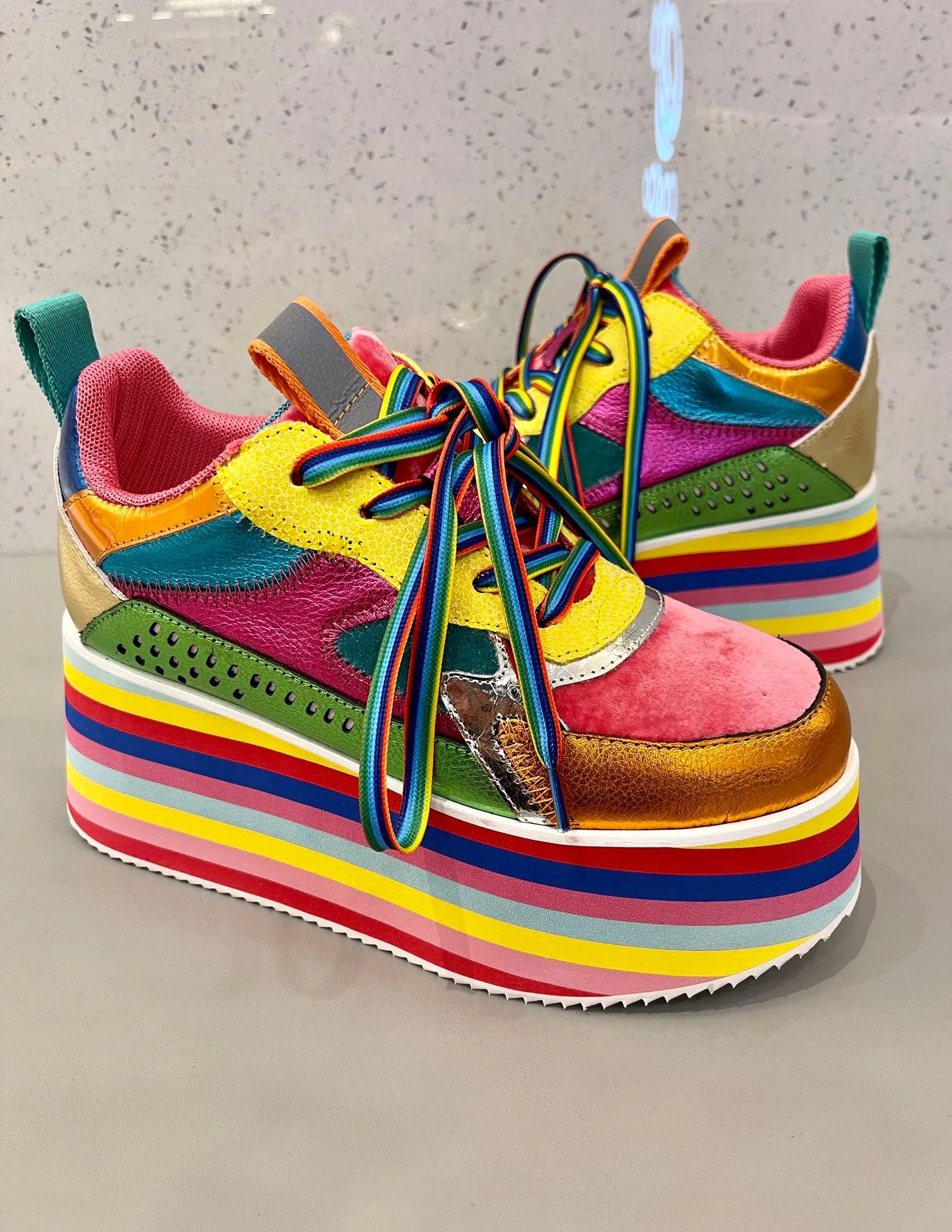 platform sneakers - true-deals-club