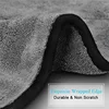 Microfiber Cleaning Towel  Super Absorbent Thicken Soft Drying Cloth Car Body Washing Towels Double Layer Clean 6