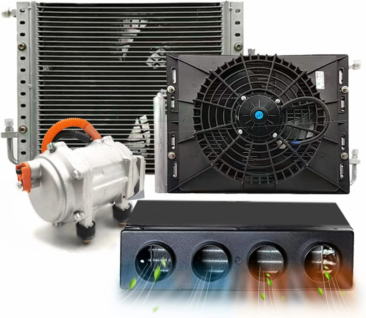 Treeligo-12V-24V-Heat-and-Cool-Electric-Automotive-Air-Conditioner-New