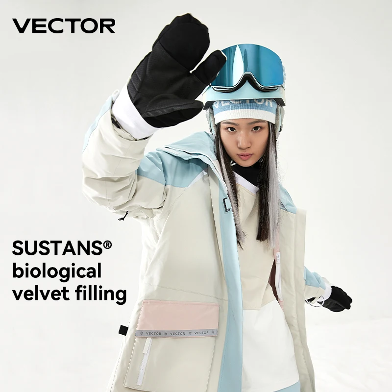 Vector Skipak Set Vrouwen Man Winter Vrouwen Jassen En Broek Warm Waterdicht Vrouwen Jassen Broek Outdoor Ski Fiets Camping 2023