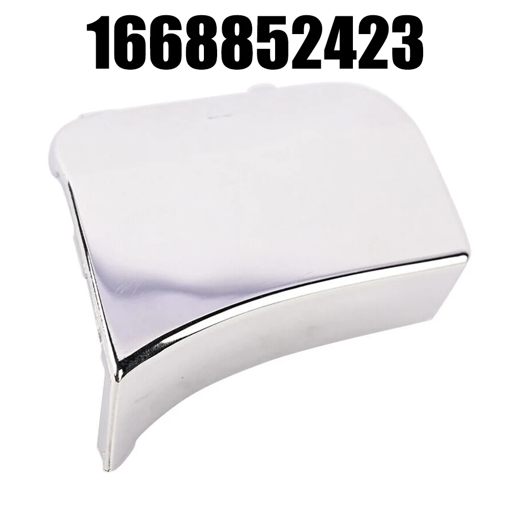 

Car Front Bumper Chrome Tow Eye Cap Cover For Mercedes For Benz X166 GLS450 2017-2019 Silver Plastic A1668852423