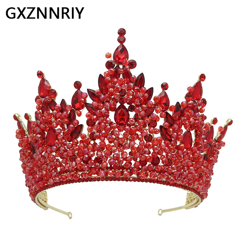 

Handmade Crystal Crown Party Tiaras and Crowns for Women Hair Accessories Bridal Wedding Hair Jewelry Beauty Pageant Headpiece