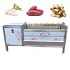 Automatic Multi-Function Brush Carrot Washing Machine Prickly Pear Vegetable Cleaning Machine Potato Washing and Peeling Machine 3