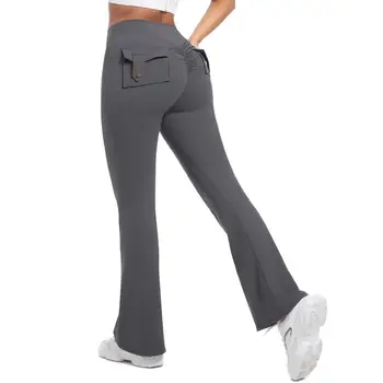 High Waist Yoga Flare Pants 2