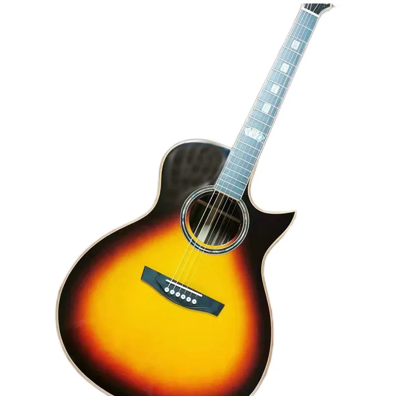 

2023 41 "D35 signature series solid wood profile BK color acoustic guitar