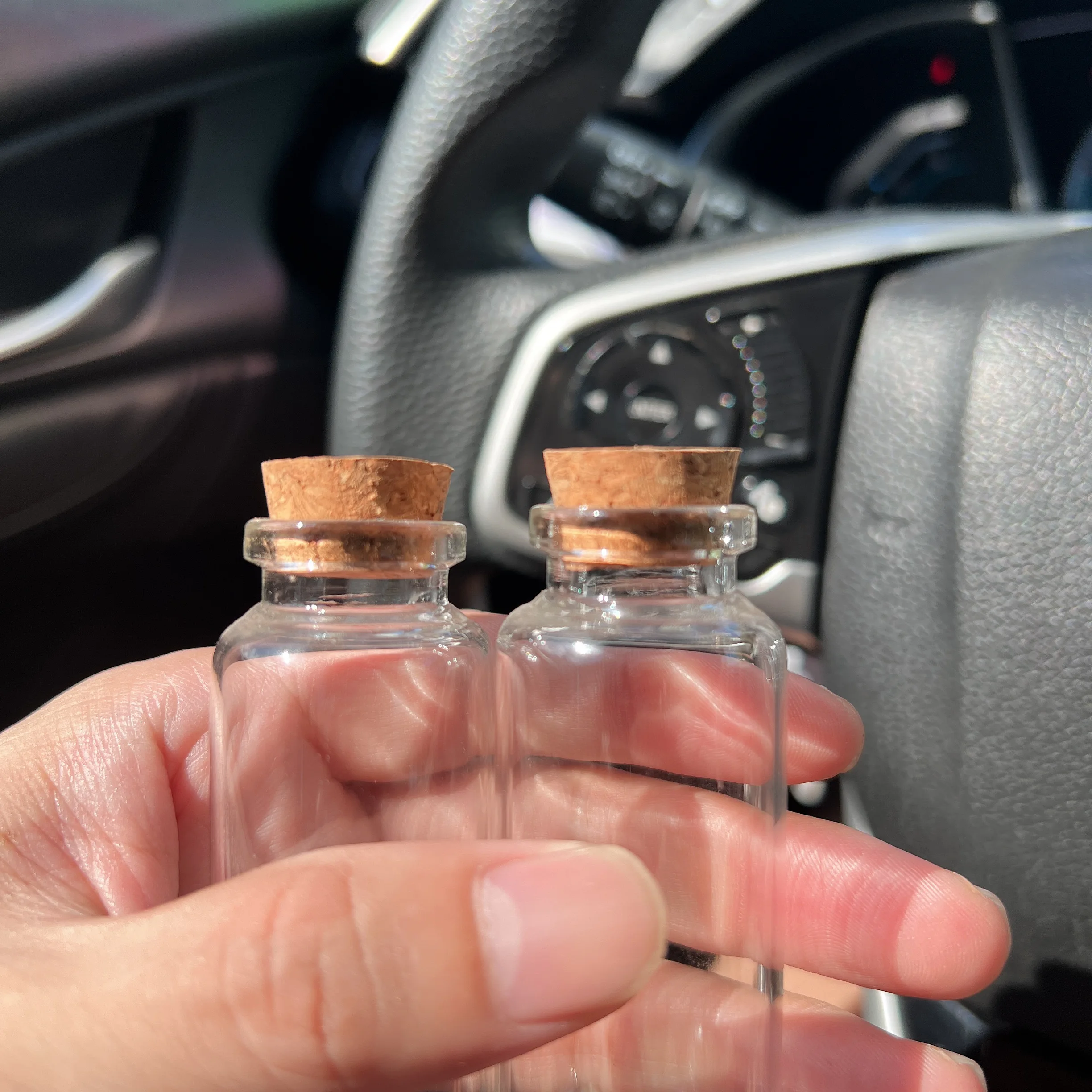 10/15/24/32/56 Pcs  40ml DIY Glass Jars Glass Bottles Decorative Small Wishing Glass tube Wedding Gift 4