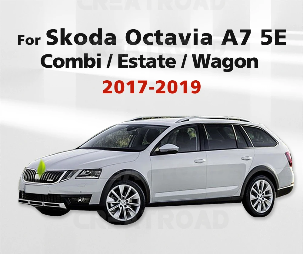 Für skoda octavia 3 combi wagon estate mk3 a7 5e 2017 2018 2019 fender Kotflügel Schmutz fänger Schutz Spritz klappe Kotflügel – Detail 2
