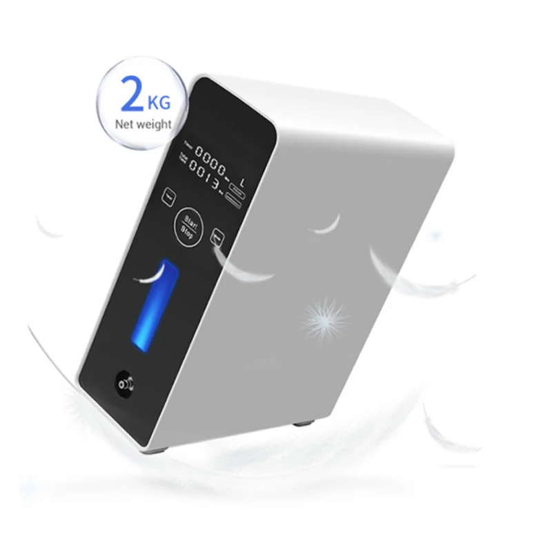 2L Portable Oxygen Concentrator Car Travel Oxygen Generator Home Care Oxygene Machine With Atomization кислородный концентратор