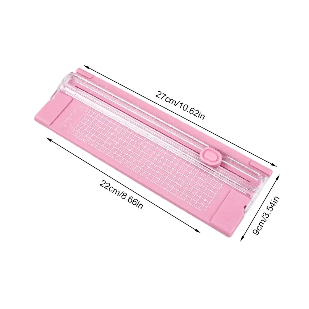 Office A4 A5 Guillotine Paper Cutter with Automatic Security Safe Guard for Coupon Craft Paper Lightweight Cutting Mat Machine