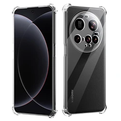 Shockproof Transparent TPU Phone Case - Four - Corners Protection for Xiaomi 13 Ultra (Clear)