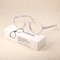 Lunettes de lecture pliables à mise au point automatique 2 pièces – format de poche portable, blocage de la lumière bleue, montures rondes élégantes, design unisexe 3