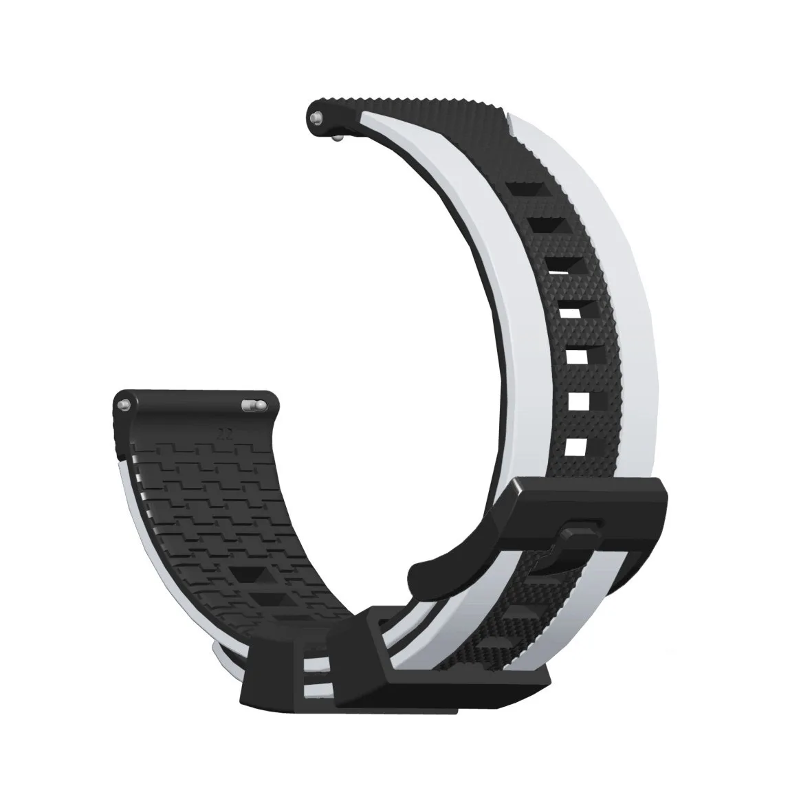 حزام ساعة سيليكون قابل للتنفس 20 مللي متر 22 مللي...