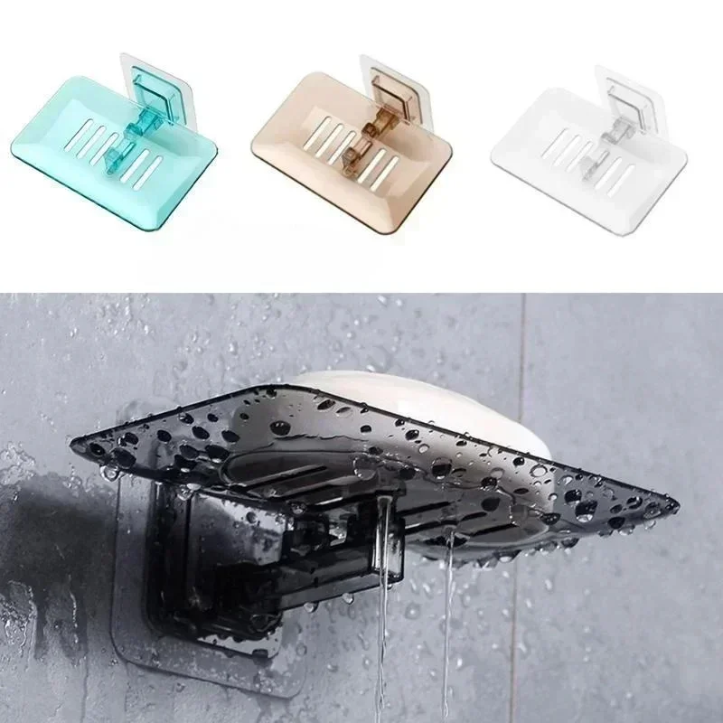 

2024 New Soap Holder Soap Dish Holder Для Ванной Комнаты Хранение В Ванной אביזרי אמבטיה Baño Bathroom Accessories