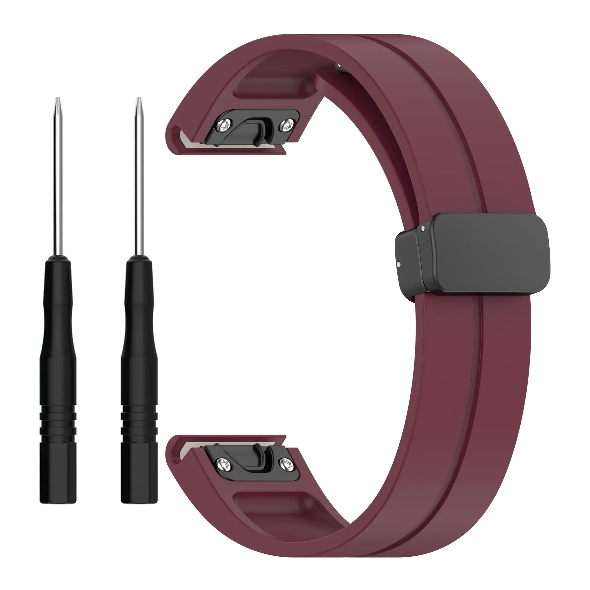 Premium Magnetic Silicone Folding Buckle Strap