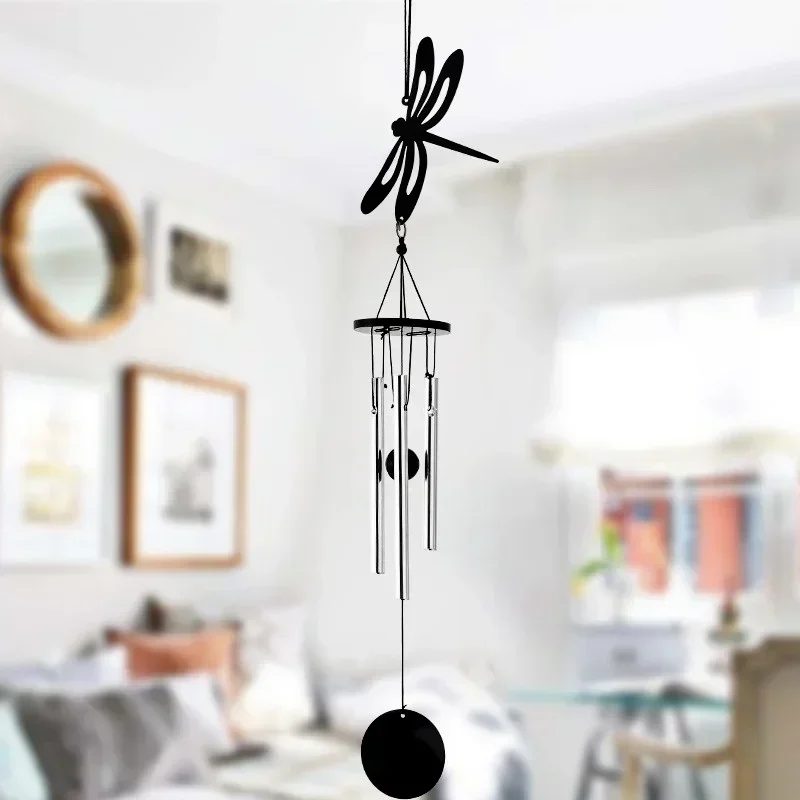 Personalized Metal Hollow Handicraft Pendant For Home Use Creative Multi Tube Music Wind Chime Decoration Holiday Surprise Gifts