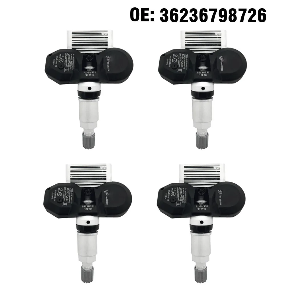 4pcs Car TPMS Tire Pressure Monitor Sensor System 433MHZ For BMW E60 E61 E90 E70 E71 x3 x5 x6 z4 M3 m5 m6 36236798726