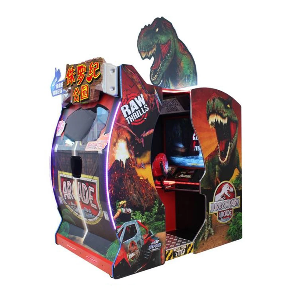 Jurassic Park Arcade Machine IO 보드 교체 Raw Thrills Simulator 코인 작동식 레트로 비디오  게임-Freehip.co.kr