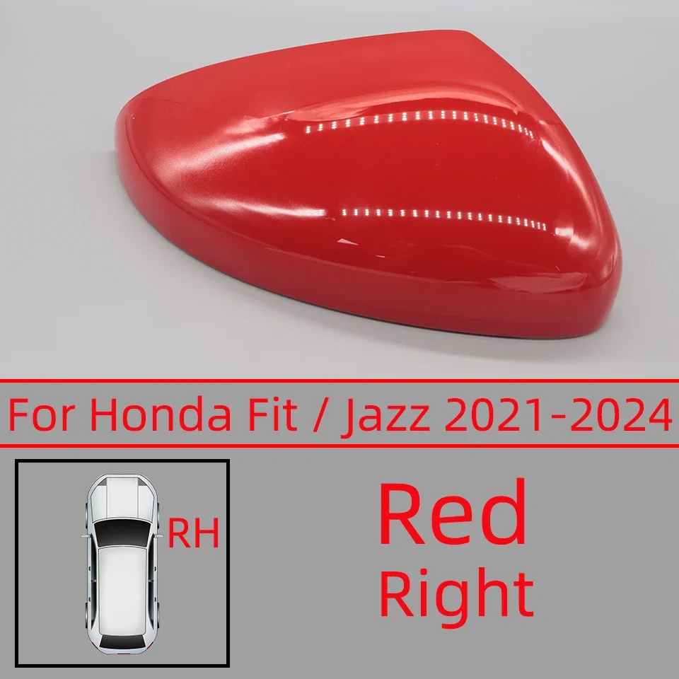 Coque Rétroviseur Gauche/droit Pour Honda Fit/Jazz 2015-2019 - Capot De Protection ABS Noir