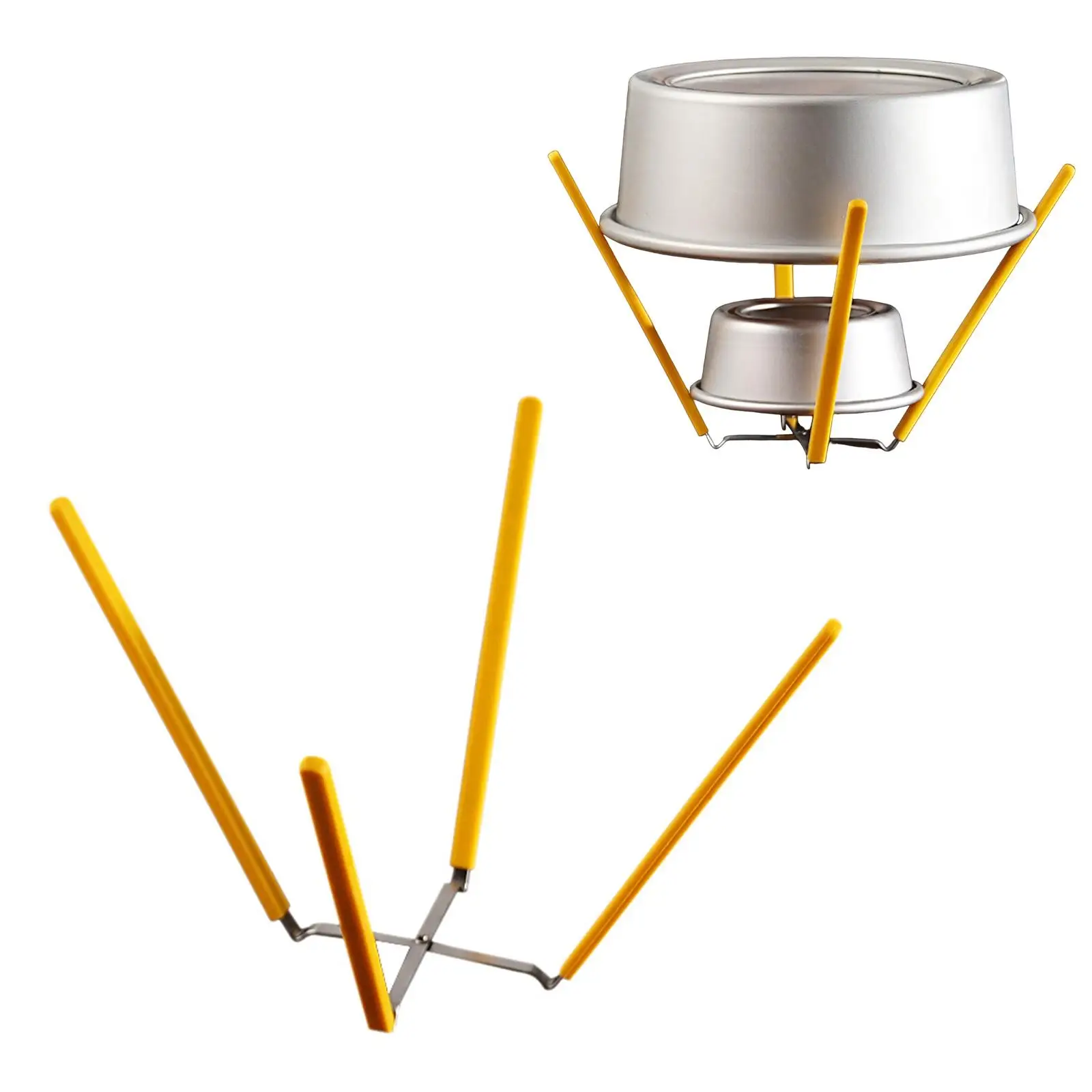 Stainless Steel Cooling Rack Household Cake Shop Muffin Cooker Inverted Buckle Cooling Fork Rack for Grilling Drying
