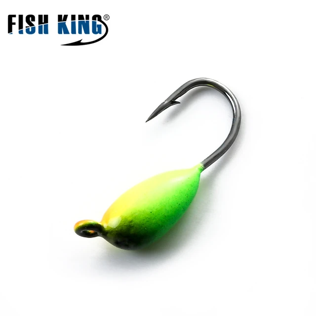 4Pcs/Lot Ice Jig Lure Kits Winter River Fishing Bait 2.5cm 2.3g Ice Jig  Tackle Pike Tilapia Fishing Lure