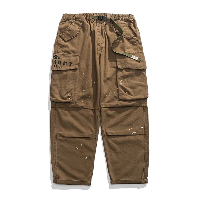 Multi Pocket Cargo Pants Mens Splash 
