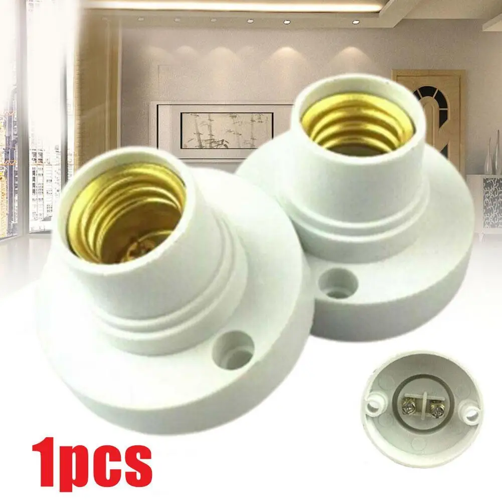 1PCS Screw Lamp Base E14 Lamp Holder Socket Base Light Bulb Socket Holder Adapter Small Screw Led Head Socket