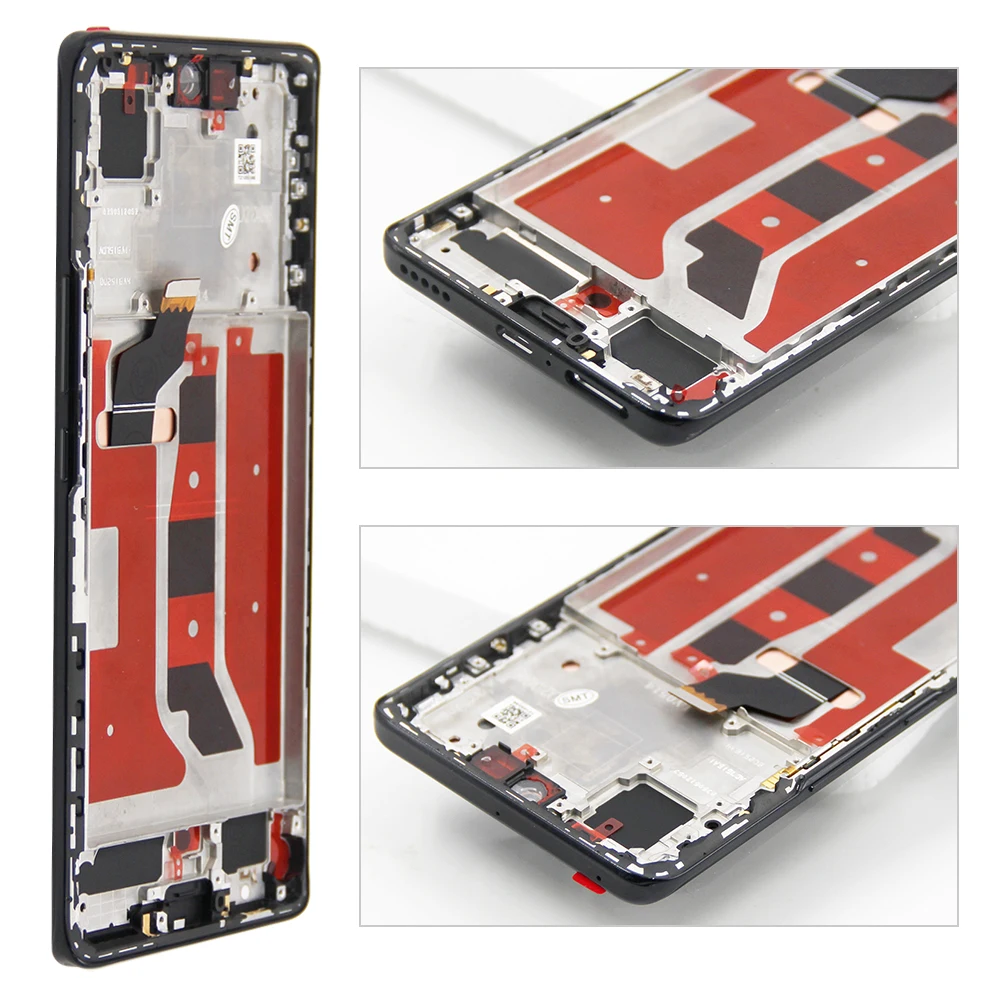 6.5'' For Original For Honor 50 LCD Display With Frame Touch Screen Digitizer For Honor 50 NTH-AN00 NTH-NX9 Screen Replacement
