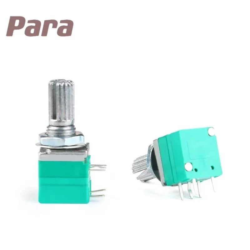 5PCS RV097NS 5PIN B5K B10K B20K B50K B100K B500K 5K 10K 50K 100K with A Switch Audio Shaft 15mm Amplifier Sealing Potentiometer