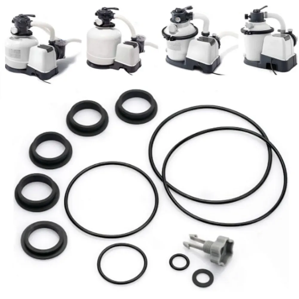 25013 Sand Filter Pump Seal Gasket Parts Replacement Repair Set Air Release Valve & O-Rings for Intex Sand Filter Pump