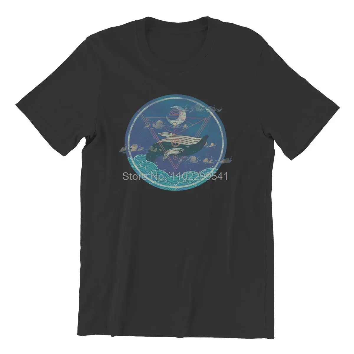 

Men's T-shirt Nightly Ritual Cute Anime Oversized T-shirt Men Cotton Tshirt Tees Tops Anime Harajuku Streetwear Oversize
