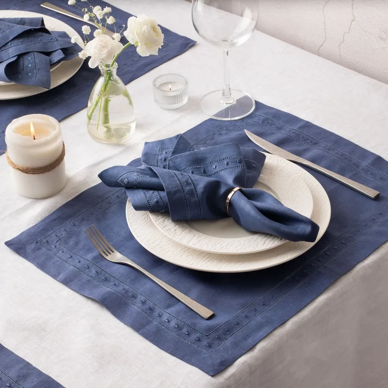 Linen Dinner Napkins Set 5