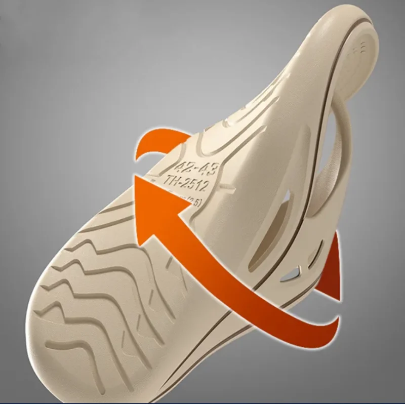 High Quality Foot reflexology Slippers Boys Flip Flops Thickened Soft Sole Anti Slip Outdoor&home Bathrooms beach Men's Slippers