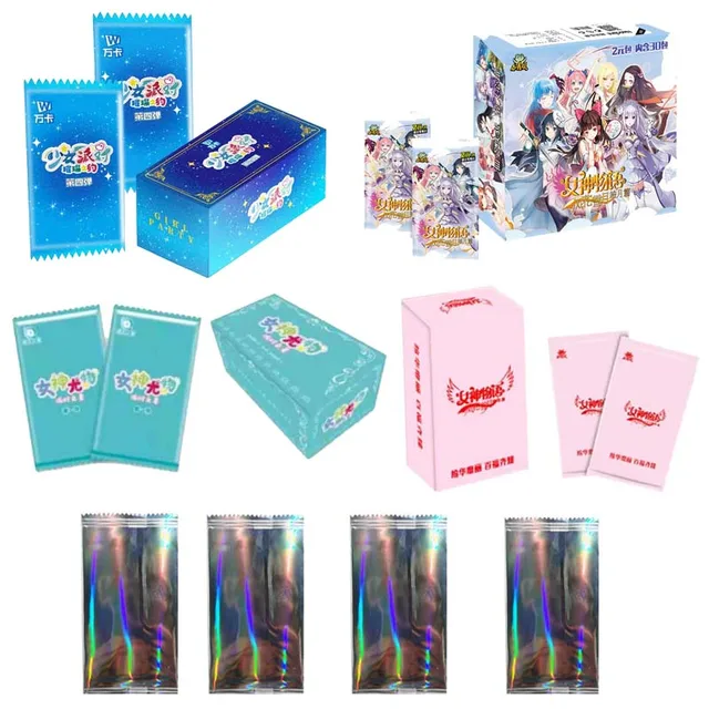 Goddess Story Collection Cards Child Kids Birthday Gift Game Cards Table Toys For Family Christmas