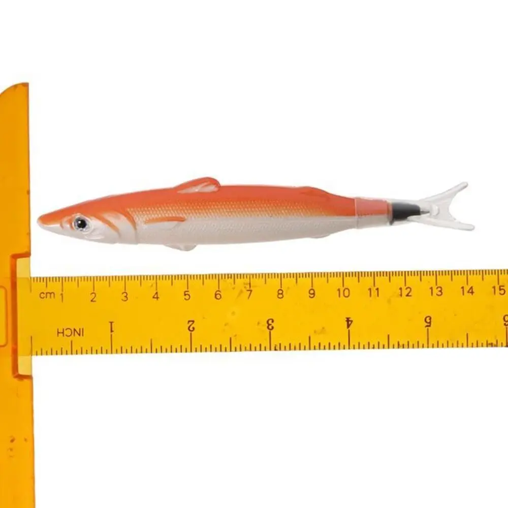 Plastic Salt Fish Shape Ballpoint Pen Funny Creative Signature Pen Gel Writing Tool Gift School Stationery Supplies