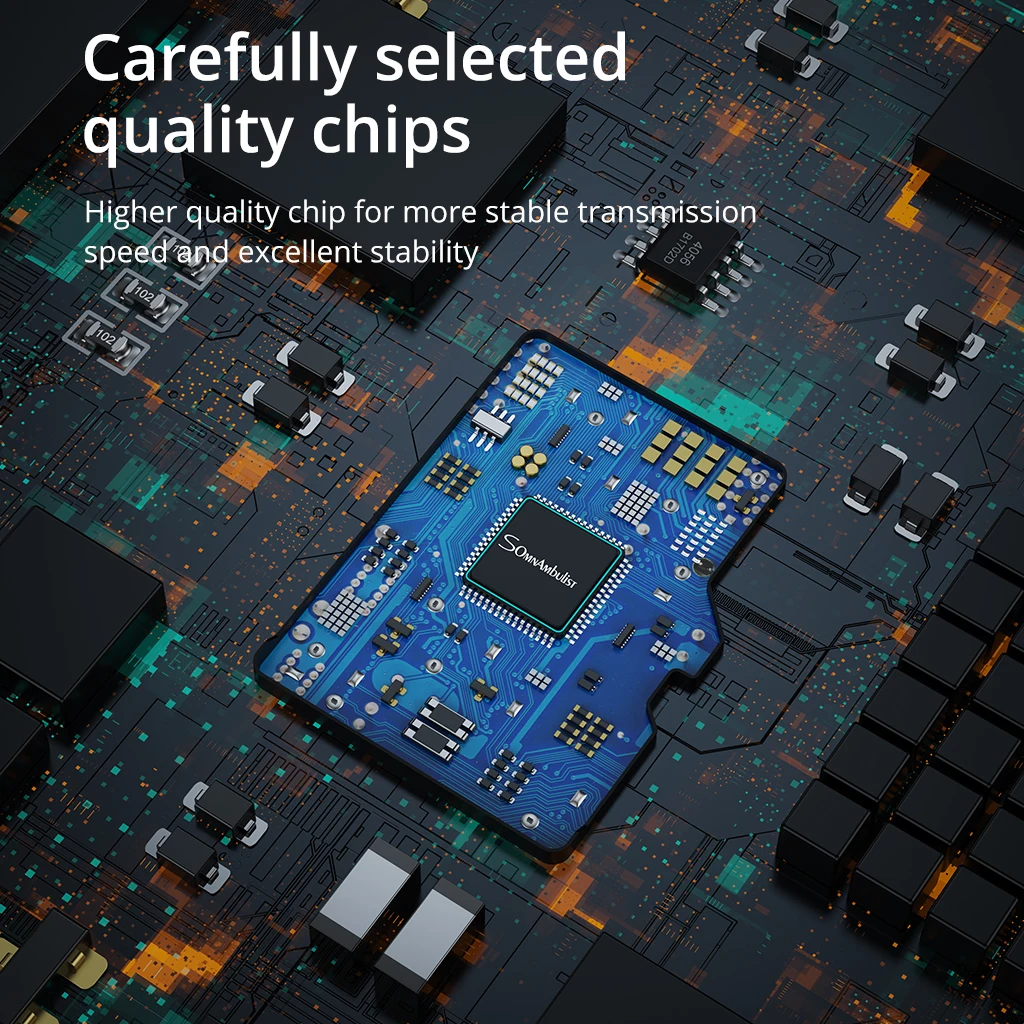 64GB High Speed C10 U3 V30 Memory Card For Drones Cameras Surveillance Devices Micro SD Card A1 Mini TF memory card
