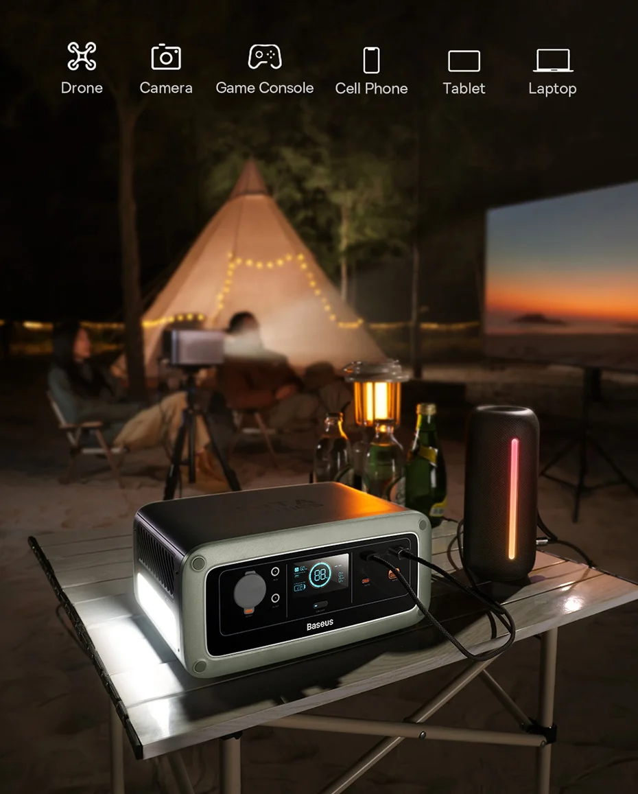 chube Trạm sạc dự phòng Baseus ioTa Series Portable Power Station 450W