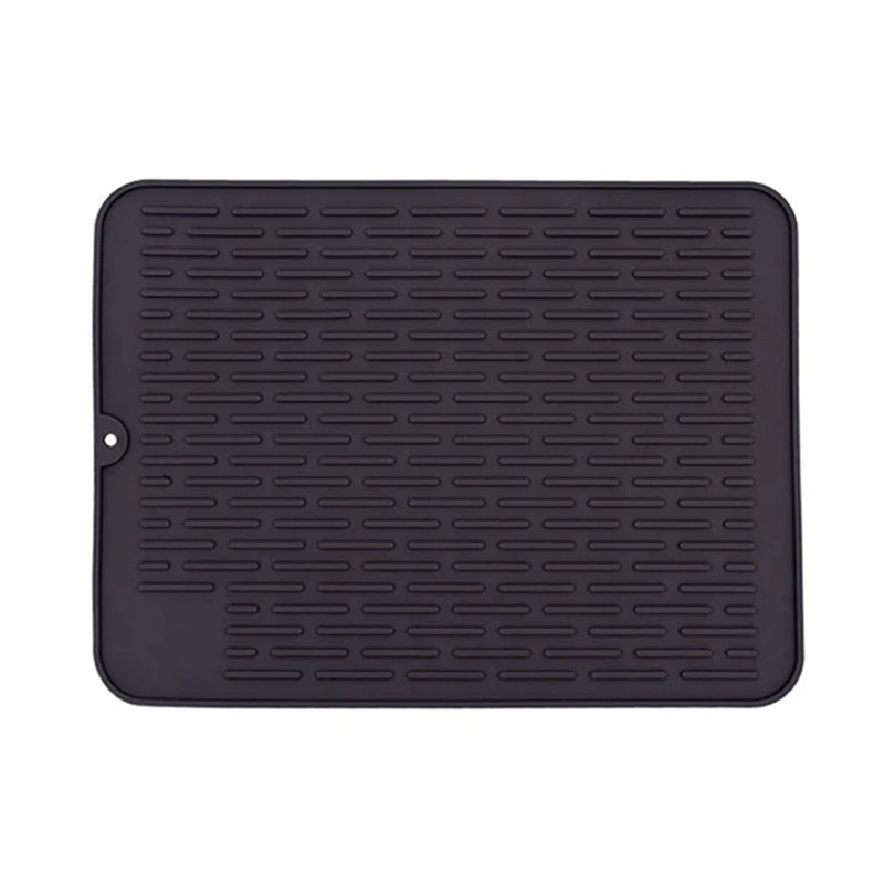 

1Pcs Silicone Dish Drying Mat,Heat-Resistant Silicone Mat,Non-Slip Dish Drying Mat,Silicone Drying Mat For Kitchen