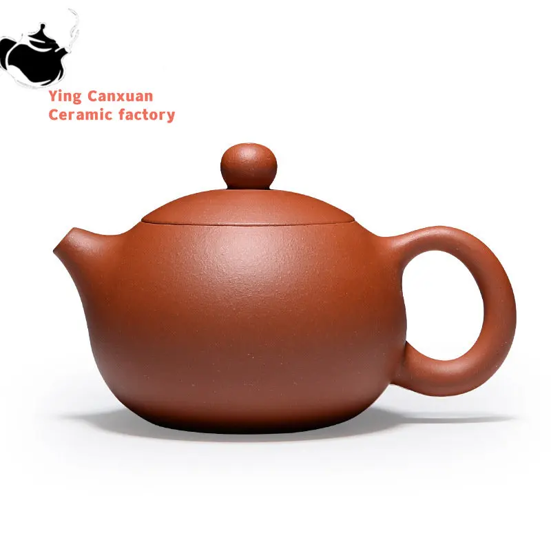 

100ml Yixing Purple Clay Teapot Famous Handmade Small Capacity Xishi Tea Pot Ball Hole Filter Kettle Chinese Zisha Tea Set Gifts