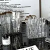Transparent Eyebrow Pencil Brush Holder Glacier Pattern Acrylic Organizer for Cosmetics Makeup Storage Boxes Brush Containers 2