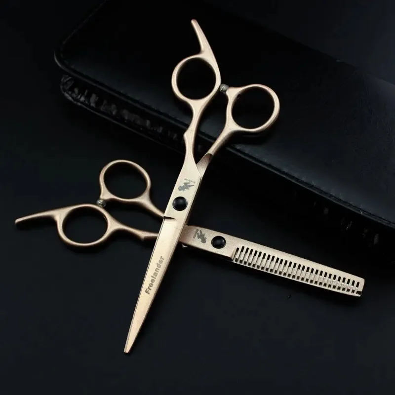 

Professional 6 inch Japan 6CR hair Scissors Hair Cutting Salon Scissor Makas Barber Thinning Shears Hairdressing Scissors