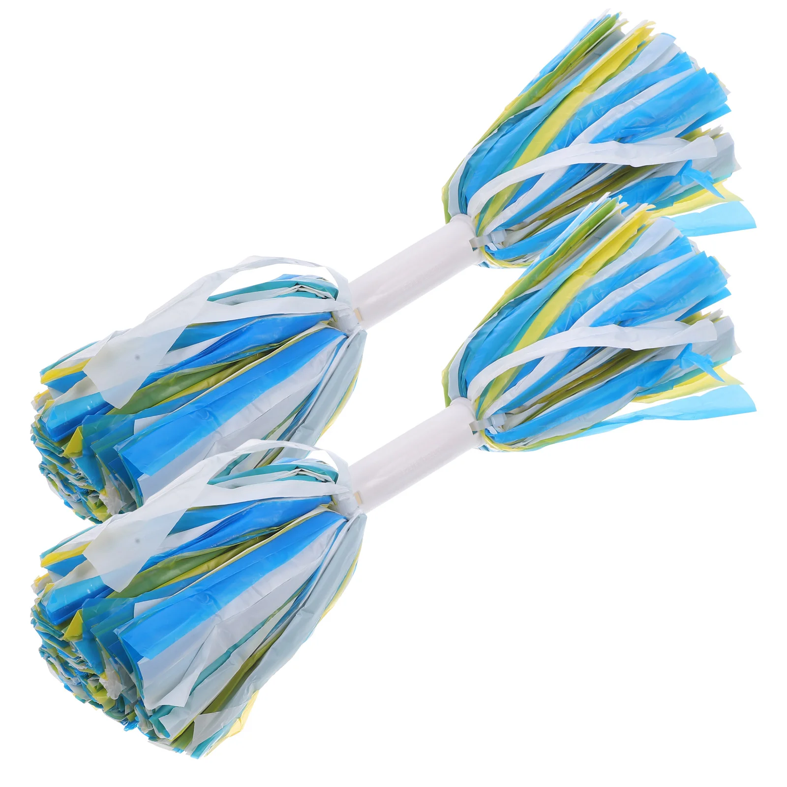 

2 Pcs Ballpit Balls Festival Pom Poms Cheer Pompom Props Gymnastics Dancing Reusable Cheerleader Performance